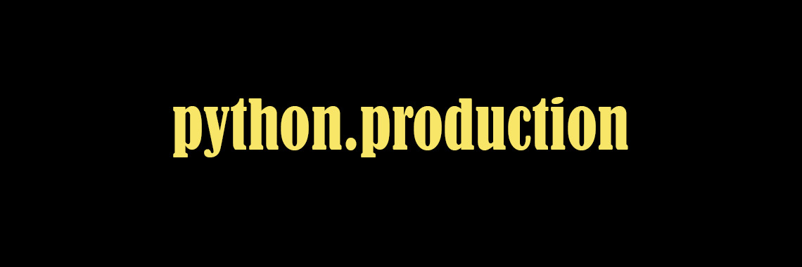 Python.production