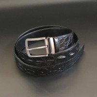 Ремень из кожи Крокодила KR9857Rk
