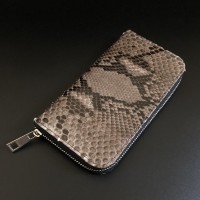 Кошелёк (Портмоне) из натуральной кожи Питона 01TS058