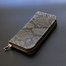 Кошелёк (Портмоне) из натуральной кожи Питона  01KP030