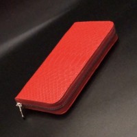 Кошелёк (Портмоне) из натуральной кожи Питона 01KP057