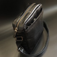 Сумка из натуральной кожи, а так же натуральной кожи Питона MIX003P