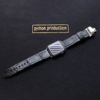 Ремешок для Apple Watch из натуральной кожи Крокодила 01AW029