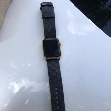 Ремешок для Apple Watch из натуральной кожи Крокодила 01AW01237